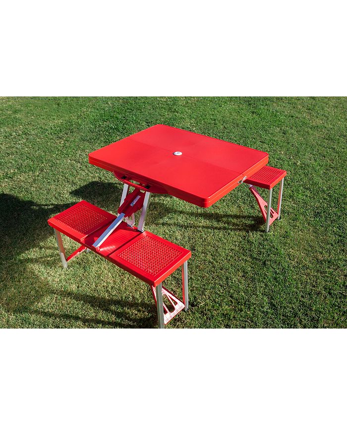 Oniva by Picnic Time Picnic Table Portable Folding Table with Seats