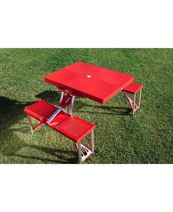 Picnic Time - Picnic Table Portable Folding Table with Seats