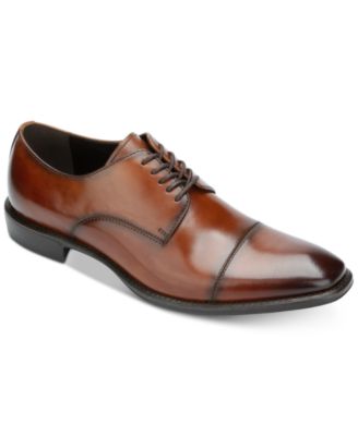 kenneth cole reaction leather cap toe oxford