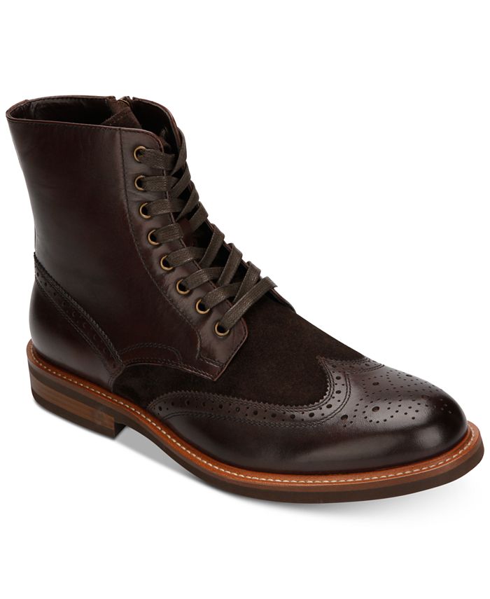 Kenneth Cole Reaction Men s Klay Wingtip Boots Macy s