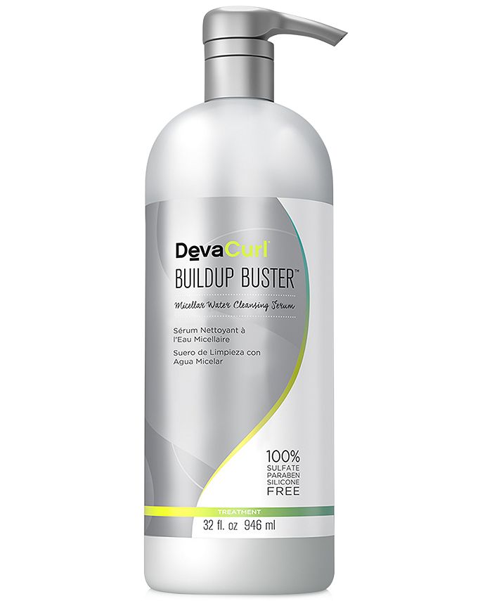 DevaCurl - Buildup Buster Micellar Water Cleansing Serum, 32-oz.