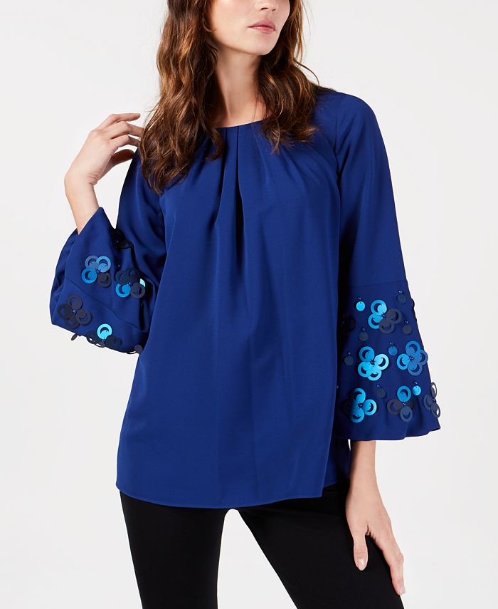 Alfani bell sleeve blouse best sale