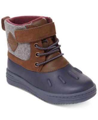 carters baby girl duck boots