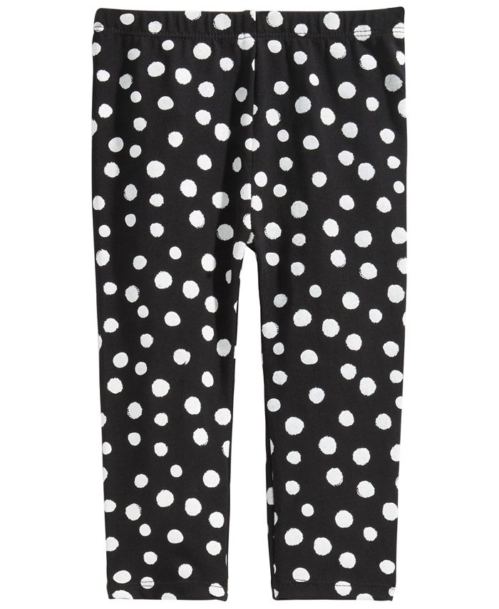 First Impressions Baby Girls Dot-Print Leggings, Created for Macy's ...