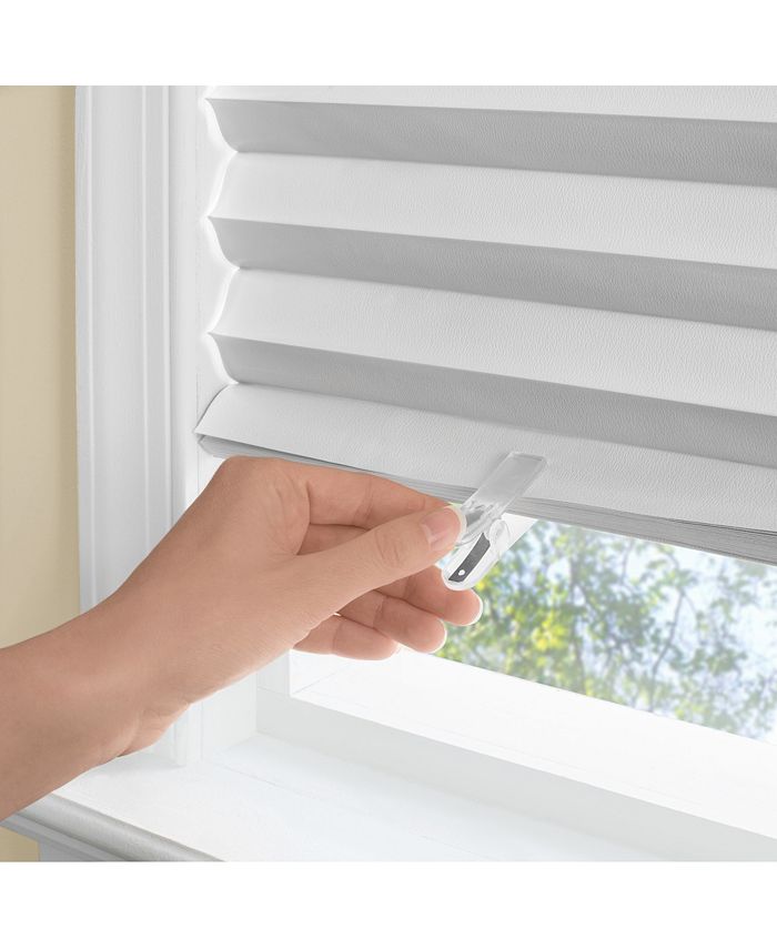 Achim Cordless 36"x75" 123 Vinyl Room Darkening Pleated Window Shade