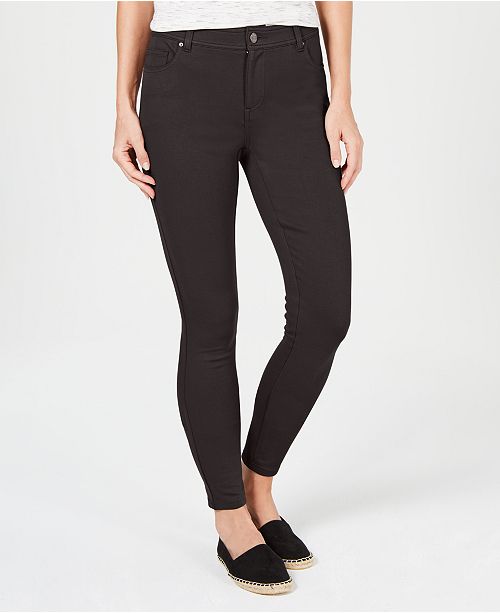 Style & Co Ultra-Skinny Ponté-Knit Pants, Created for Macy's & Reviews ...