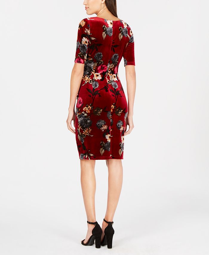 Vince Camuto Ruched Bodycon Dress - Macy's