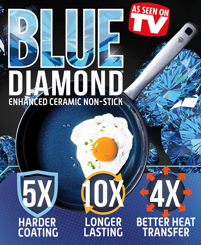Blue Diamond As Seen on TV! 10Pc. Cookware Set & Reviews Cookware