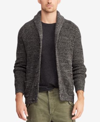 ralph lauren mens shawl cardigan