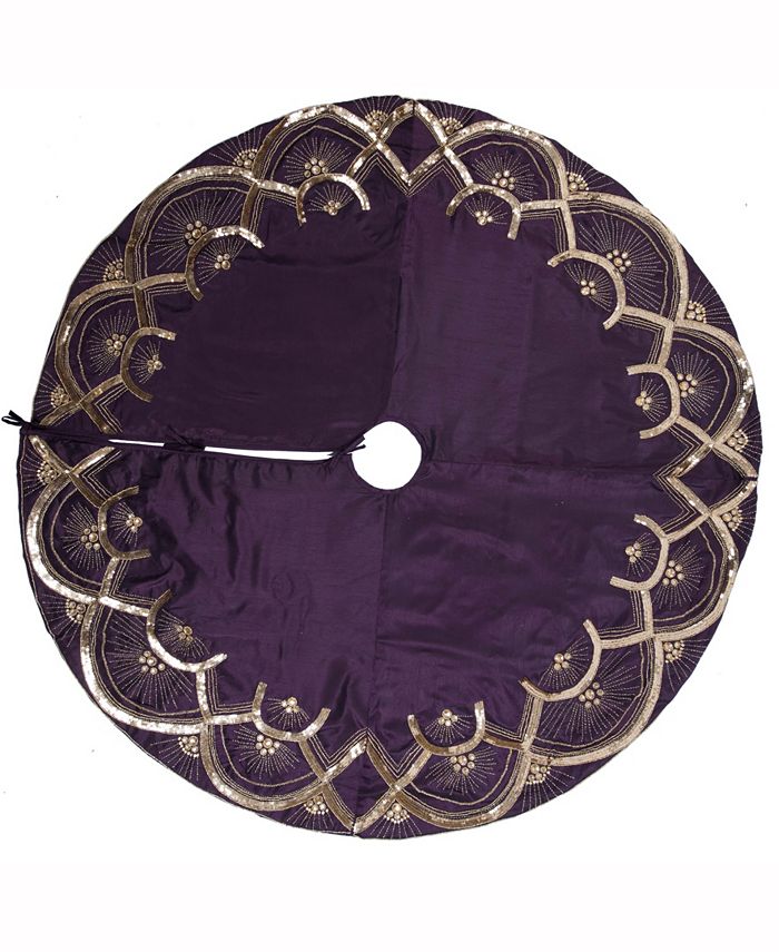 Vickerman Decorative Tree Skirt Macy's