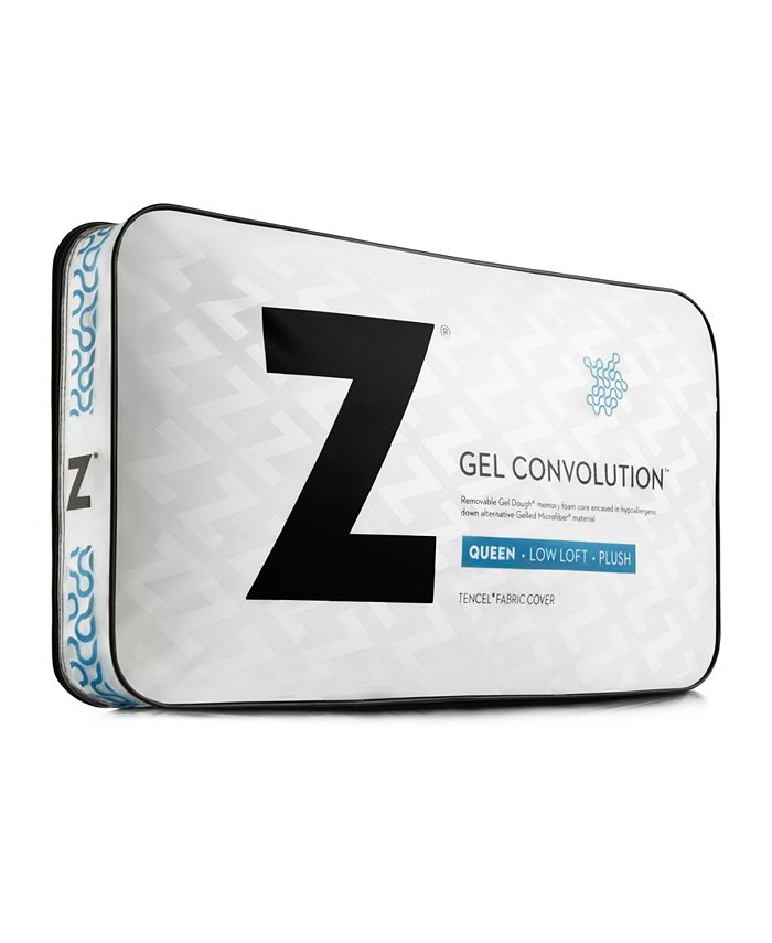 Malouf Z Convolution Gel Low Loft King Dough Pillow Macy's
