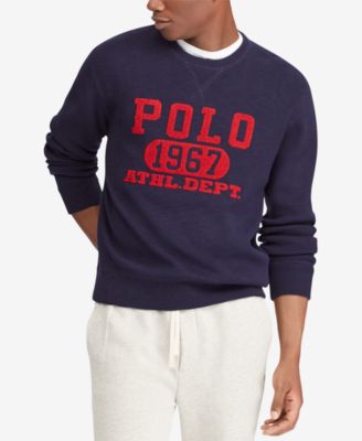 polo graphic sweater