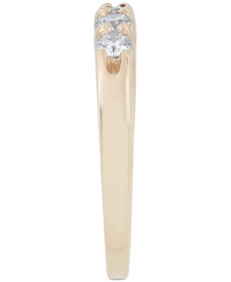 Diamond Five-Stone Ring (1/2 ct. t.w.) in 14k White or Yellow Gold