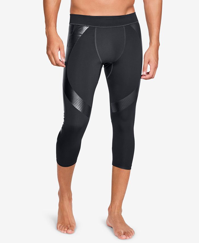 Under Armour Men's Perpetual Compression Cropped Mesh Running Tights -  Macy's