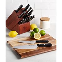 15-Piece J.A. Henckels International Solution Knife Block Set