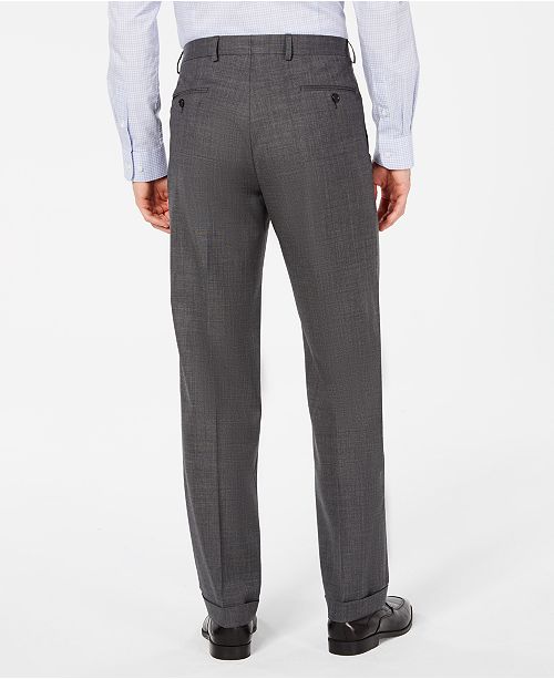 Lauren Ralph Lauren Men's ClassicFit UltraFlex Stretch Solid Pleated Cuffed Dress Pants