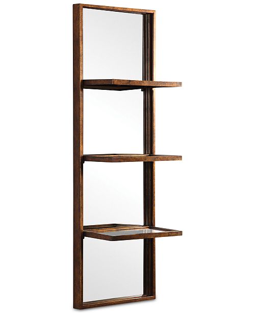 Uttermost Dalis Mirrored Wall Shelf Reviews All Mirrors Home