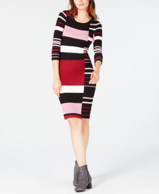 macys striped dress
