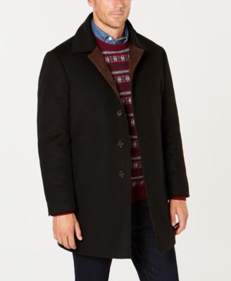 Ladd Tech Down Filled Black Solid Coat 