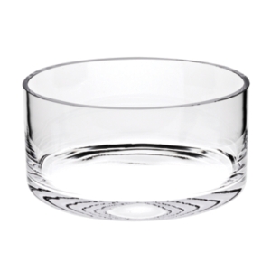 Shop Badash Crystal Manhattan Cylinder Bowl In Clear