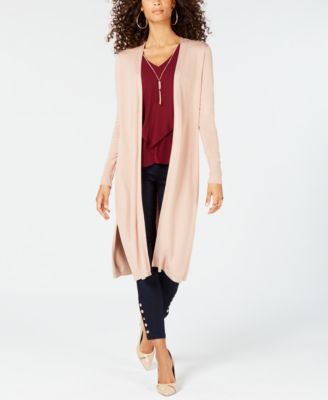 macys duster cardigan