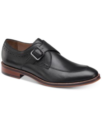 Johnston & Murphy - Men's Conrad Embossed Monk-Strap Loafers