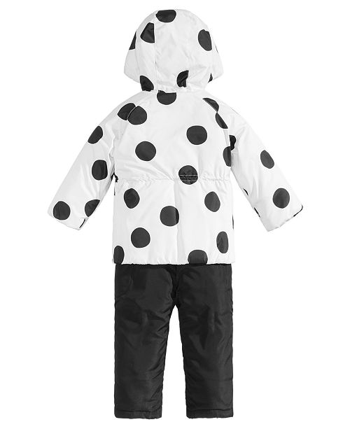 Carter's Toddler Girls DotPrint Hooded Snowsuit & Reviews Coats