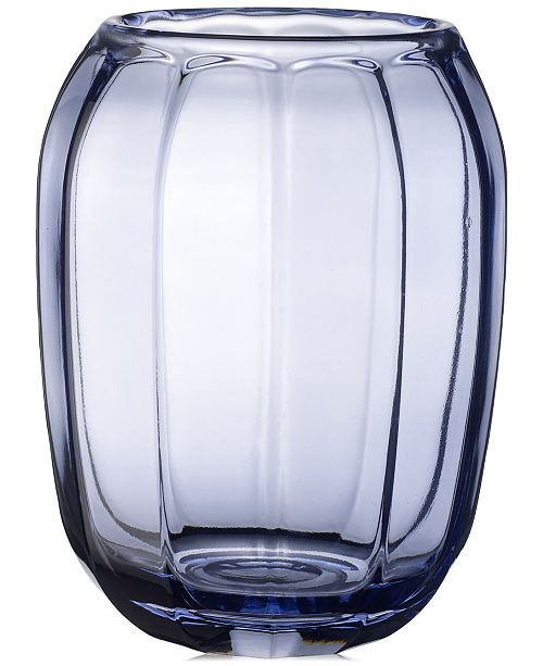 Villeroy Boch Cozy Winter Sky Blue Hurricane Lamp Large Vase