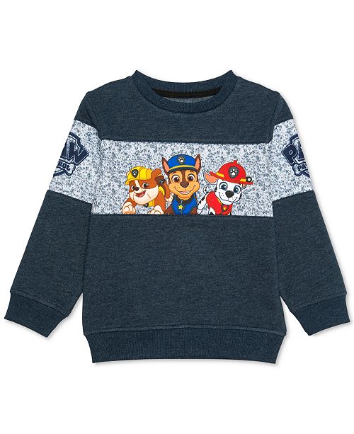 Nickelodeon Little Boys Paw Patrol Sweatshirt Reviews Sweaters