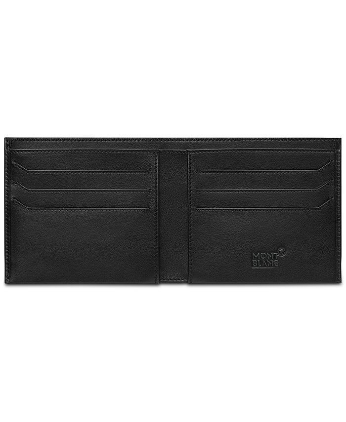 Montblanc Men's Nightflight Black Italian Leather Wallet - Macy's