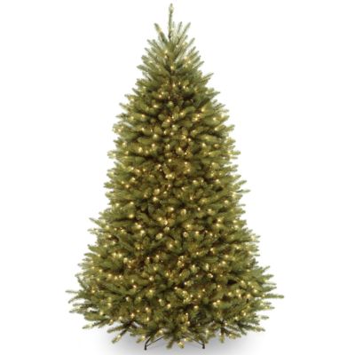 National Tree Company - National Tree 7 ft. DunhillR Fir Tree with Clear Lights