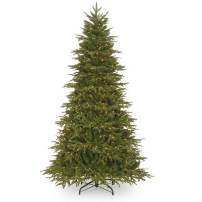 National Tree Company - National Tree 7 .5' Feel RealR Northern Frasier Hinged Tree with 800 Clear Lights