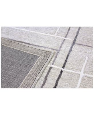 Hotel Collection CLOSEOUT!  Area Rug, City Grid CG1 2' x 3', Created for Macy's