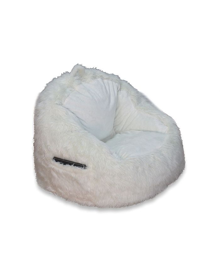 Acessentials Faux Fur Bean Bag Chair Macy's
