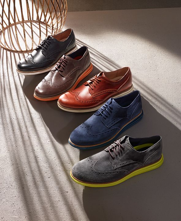 Cole Haan Men's Original Grand Wing Oxfords & Reviews - All Men's Shoes - Men - Macy's