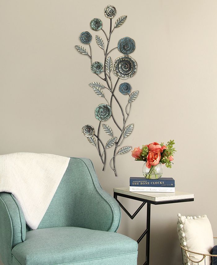 Stratton Home Décor Stratton Home Decor Blossoming Buds Wall Decor - Macy's