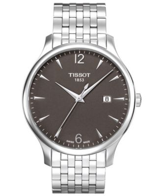 Tissot - Watch, Men's Swiss Tradition Stainless Steel Bracelet T0636101106700