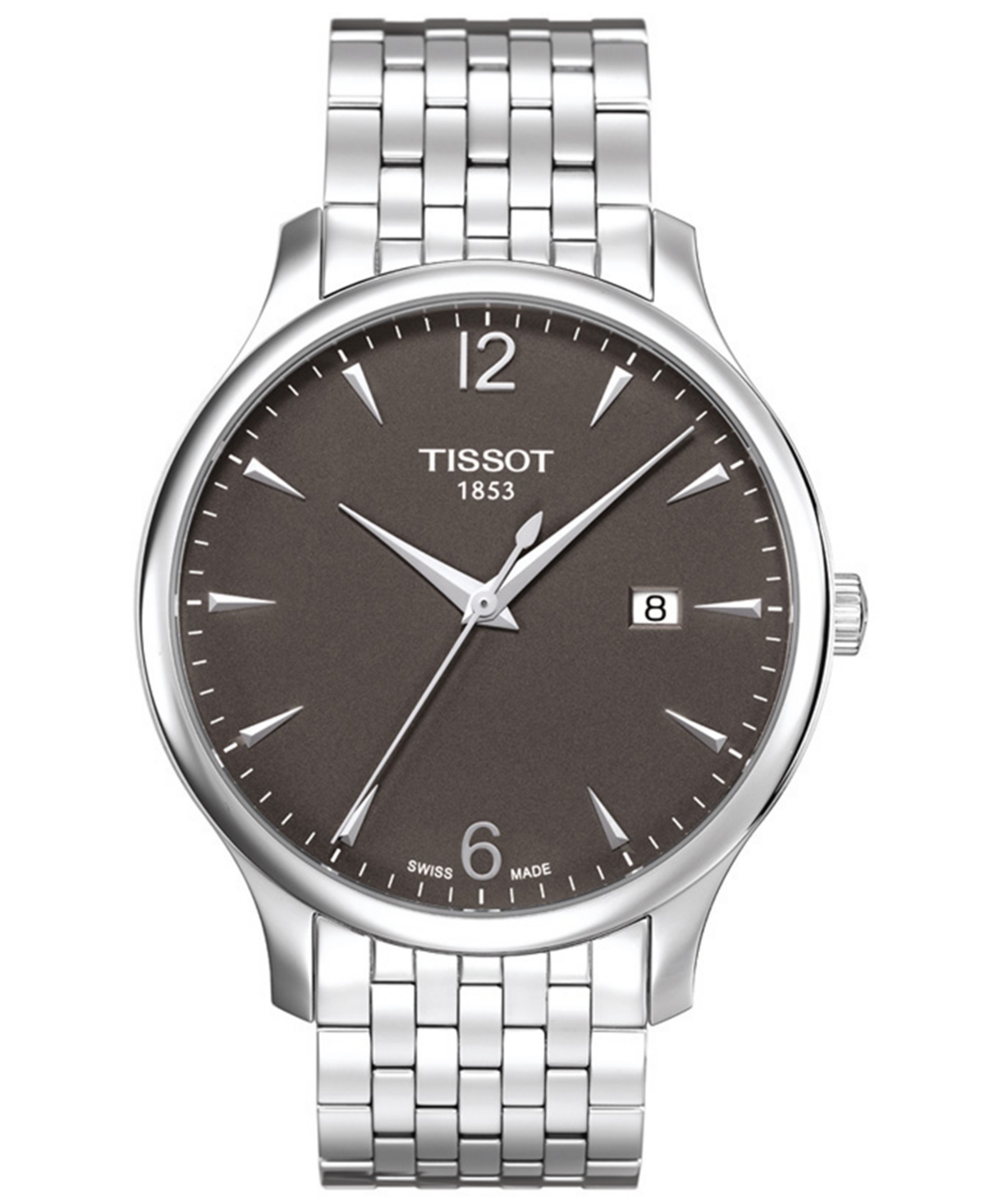 Tissot Men's Swiss Tradition Stainless Steel Bracelet Watch 42mm In No Color