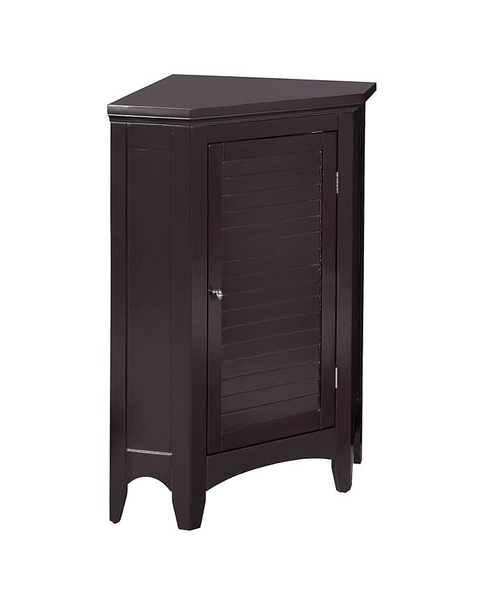Elegant Home Fashions Slone Corner Floor with 1 Shutter Door