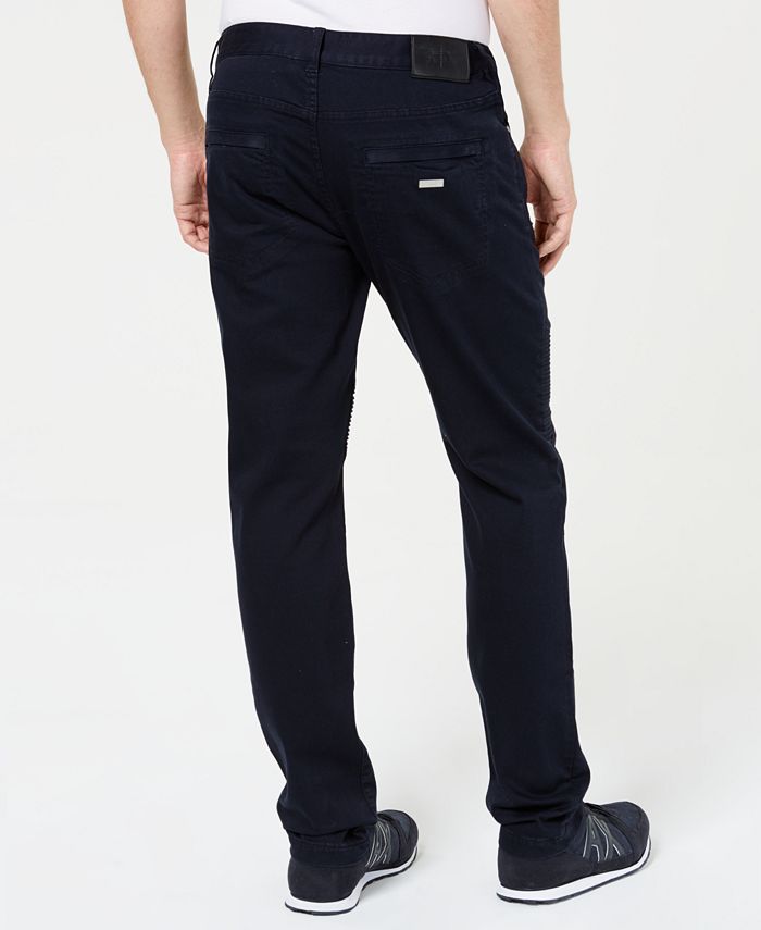 A|X Armani Exchange Men's J27 Slim-Fit Navy Jeans - Macy's