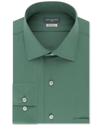 Van Heusen - Men's Classic/Regular Fit Stretch Solid Dress Shirt