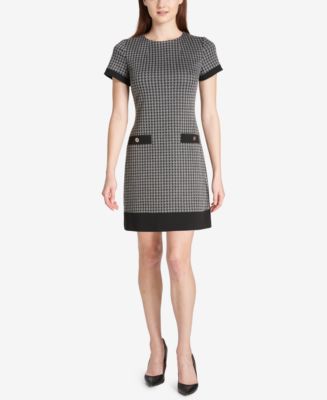 Tommy Hilfiger Jacquard Pocket Dress, Created for Macy's - Macy's