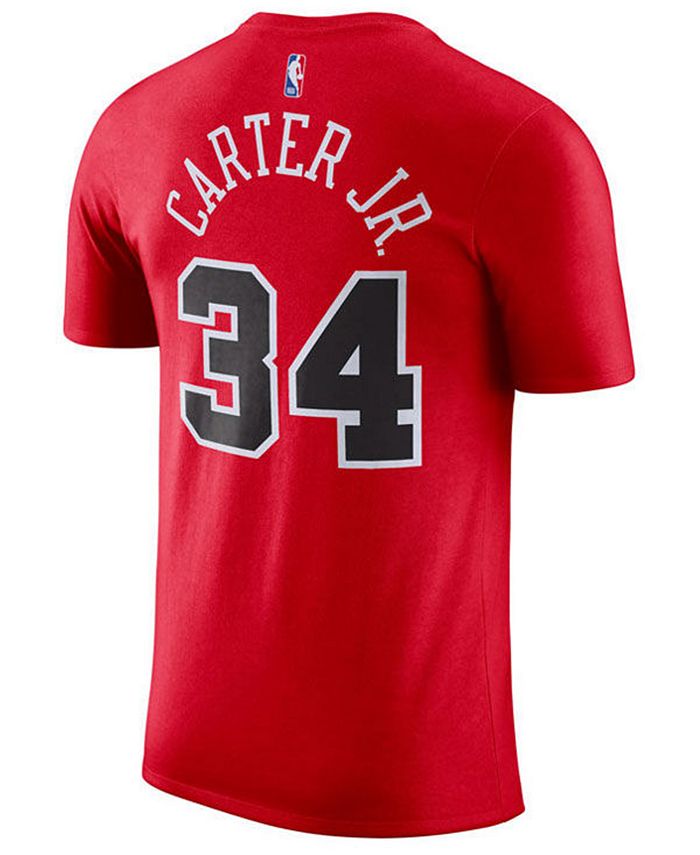 Nike Men's Wendell Carter Jr. Chicago Bulls Icon Player T-Shirt ...