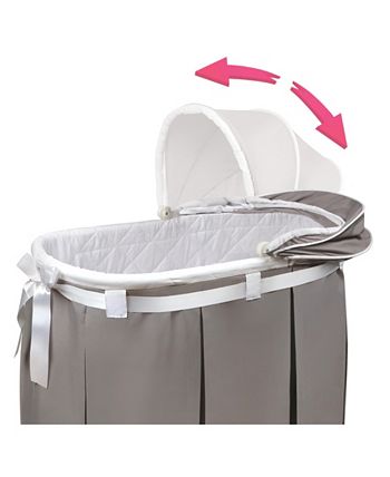 Badger Basket - WISHES BASSINET GRAY