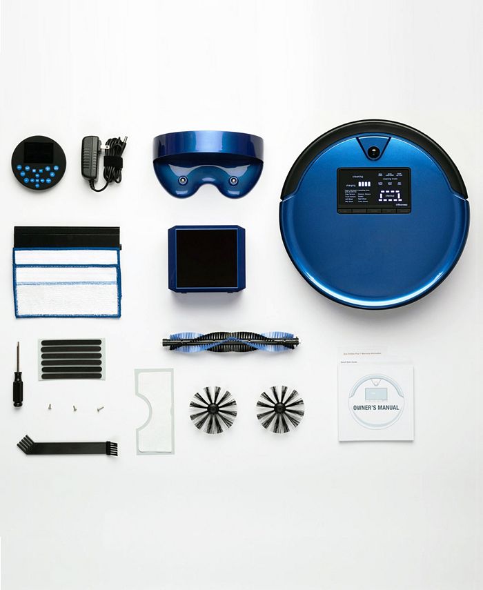 bObsweep PetHair Plus Robotic Vacuum Cleaner and Mop Macy