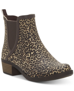 Shop Lucky Brand Women's Basel H2o Booties Women's Shoes In Leopard