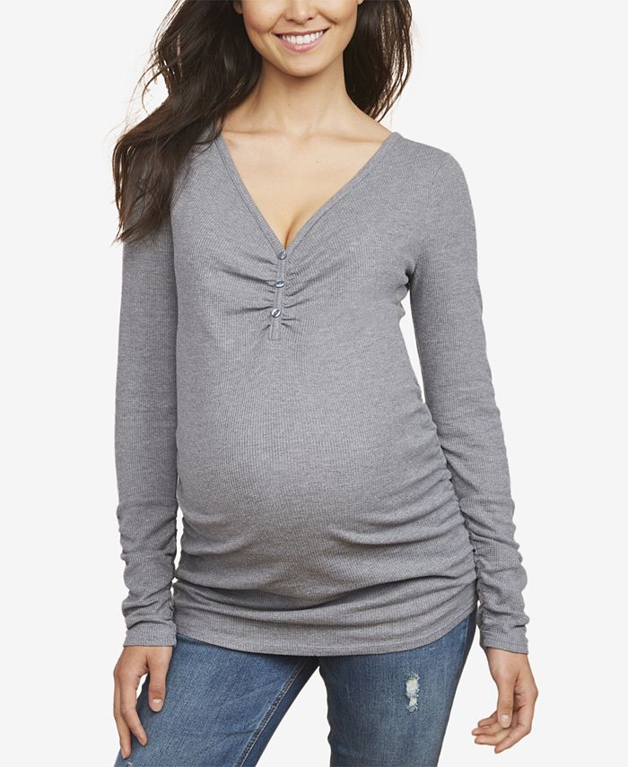 Motherhood Maternity Henley Top Macy's