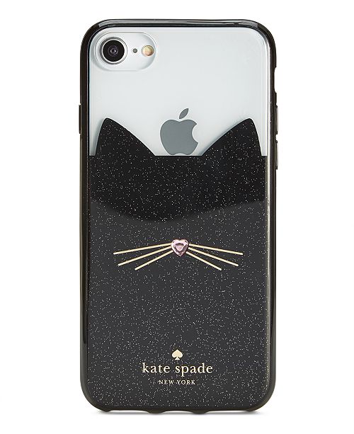 Kate Spade New York Jeweled Glitter Cat Iphone 8 Case Reviews