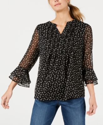 macys charter club petite tops