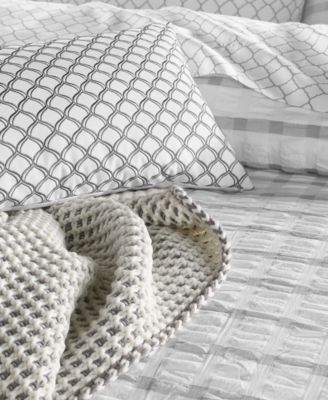Charter Club LAST ACT! Seersucker 3-Pc. Duvet Cover Set, King, Exclusively at Macy’s